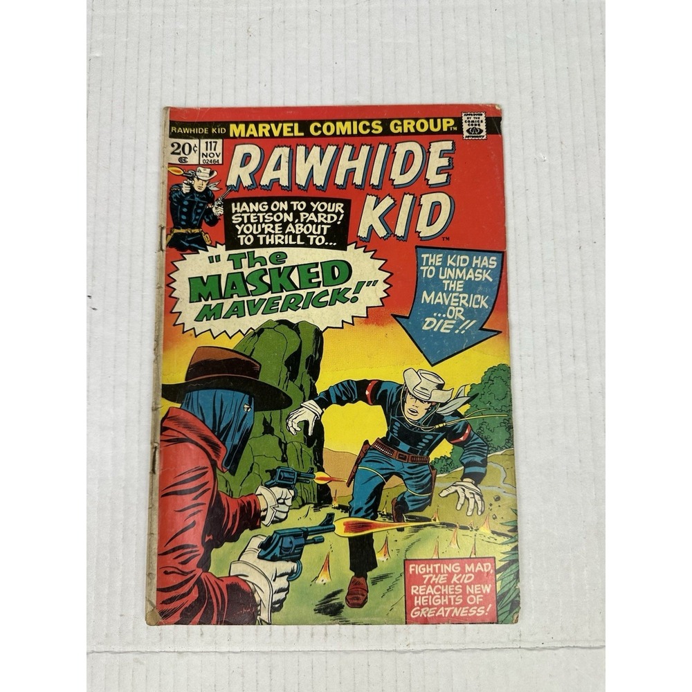 Rawhide Kid #117 Marvel Pub 1973 The Masked Maverick